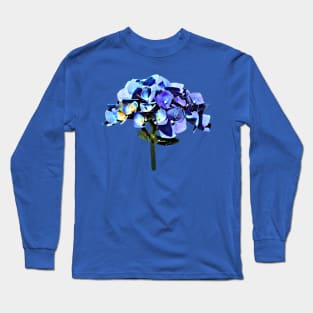 Small Blue Hydrangea Long Sleeve T-Shirt